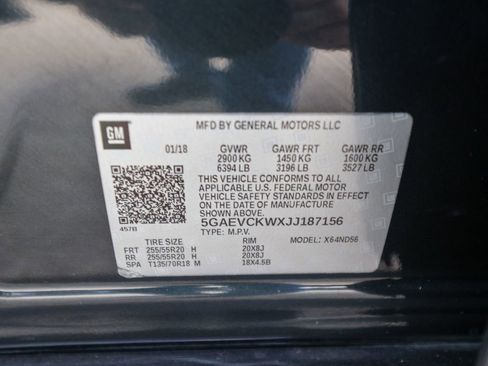 Used 2018 Buick Enclave Avenir w/ Avenir Technology Package image 1