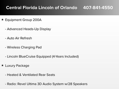 New 2025 Lincoln Aviator Reserve w/ Luxury Package image 5