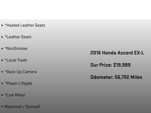 Used 2016 Honda Accord EX-L image 6