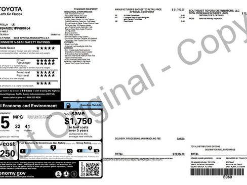 Used 2023 Toyota Corolla LE image 3