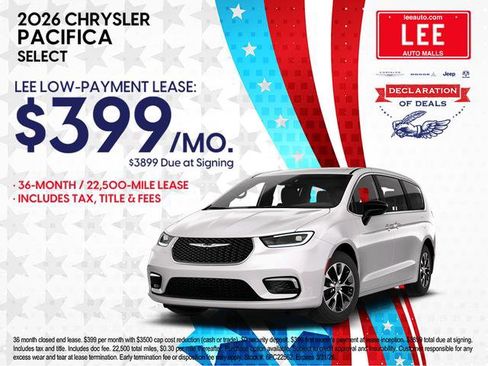 New 2026 Chrysler Pacifica Select image 4