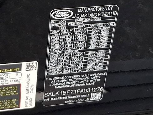 Used 2023 Land Rover Range Rover Long Wheelbase Autobiography image 27