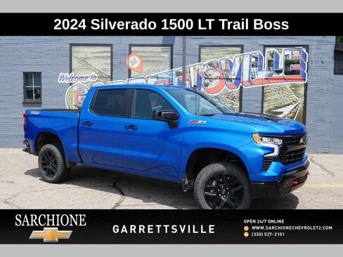 Used 2024 Chevrolet Silverado 1500 LT Trail Boss w/ Protection Package AWD/4WD image 1