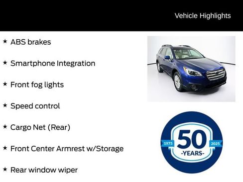 Used 2016 Subaru Outback 2.5i Premium w/ Protection Package #2 AWD/4WD image 26
