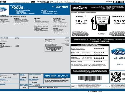 Used 2014 Ford Focus SE FWD image 2