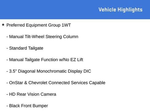 New 2024 Chevrolet Silverado 3500 W/T w/ WT Convenience Package RWD image 15