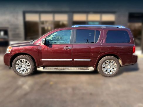 Used 2015 Nissan Armada Platinum w/ 2nd Row Captain Seat Package image 2