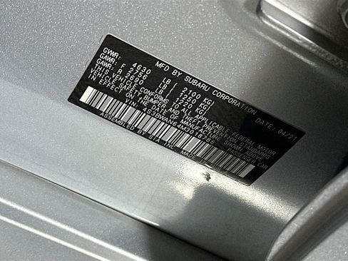 Used 2021 Subaru Legacy Limited w/ Popular Package #2 image 12