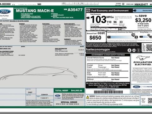 Used 2022 Ford Mustang Mach-E Select image 30