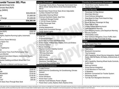 Certified 2026 Hyundai Tucson SEL Plus AWD/4WD image 12