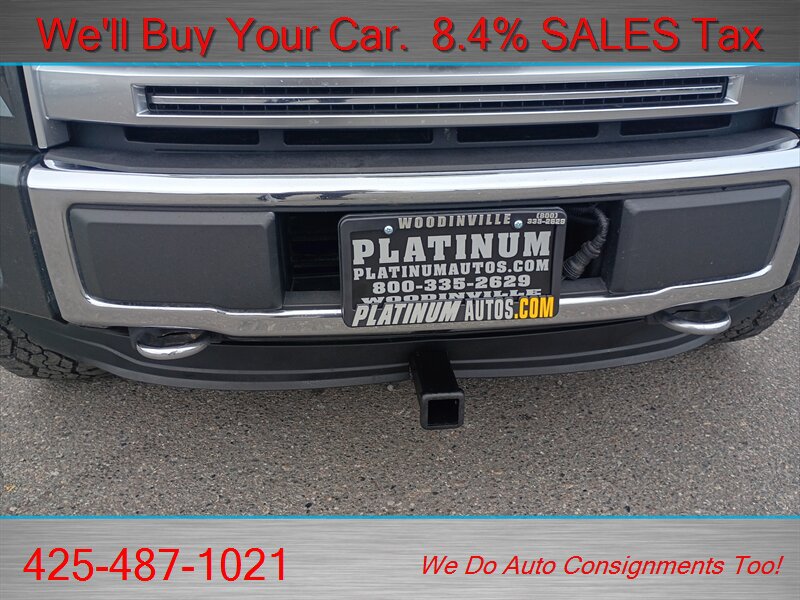 Used 2015 Ford F150 Platinum w/ Equipment Group 701A Luxury AWD/4WD image 4