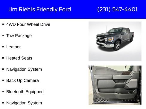 Used 2022 Ford F150 Lariat AWD/4WD image 6