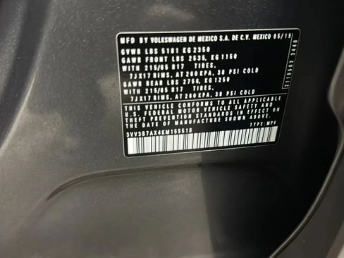 Used 2019 Volkswagen Tiguan SE FWD image 23
