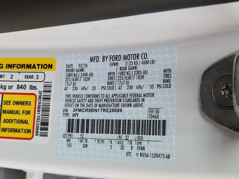 New 2026 Ford Bronco Sport Big Bend image 16