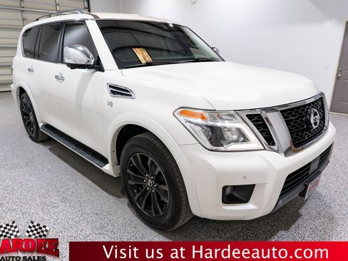 Used 2019 Nissan Armada Platinum w/ Captain's Chairs Package image 6