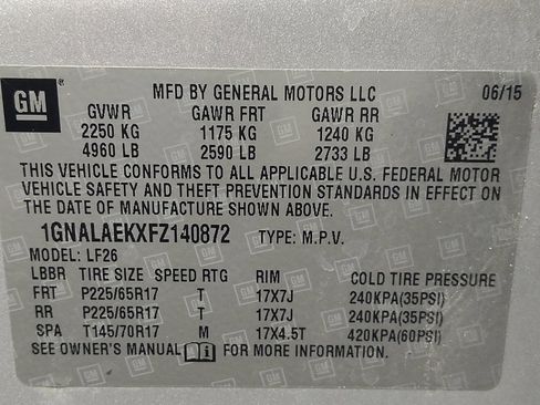 Used 2015 Chevrolet Equinox LS FWD image 33