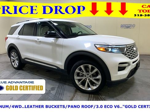 Certified 2023 Ford Explorer Platinum w/ Technology Package image 1