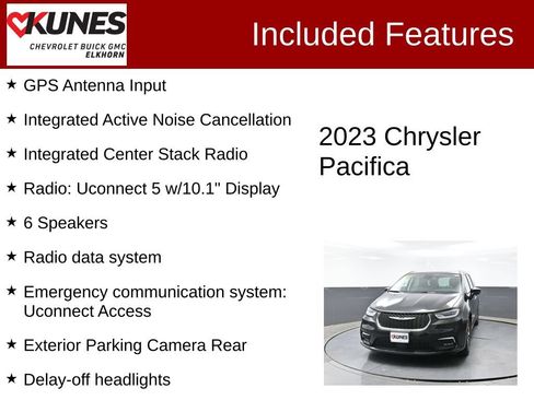 Used 2023 Chrysler Pacifica Touring-L FWD image 3