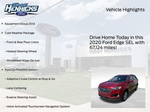Used 2020 Ford Edge SEL w/ Convenience Package AWD/4WD image 4