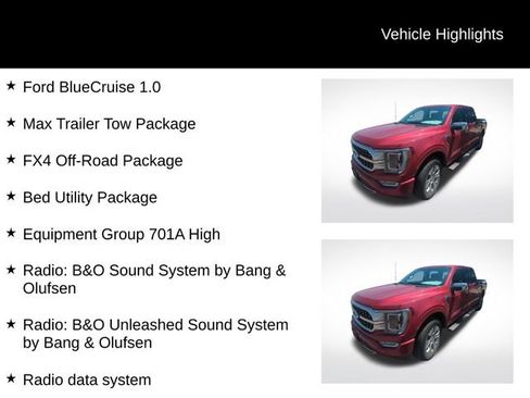 Used 2023 Ford F150 Platinum w/ Equipment Group 701A High AWD/4WD image 8