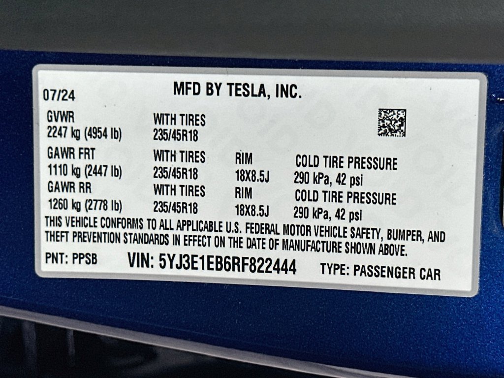 Used 2024 Tesla Model 3 Long Range AWD/4WD image 33