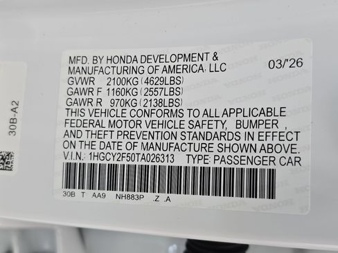 New 2026 Honda Accord Sport image 33