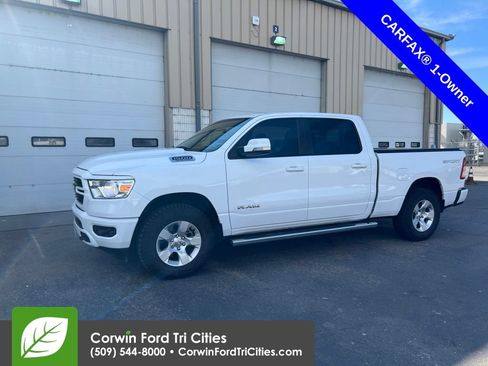 Used 2021 RAM 1500 Big Horn AWD/4WD image 3