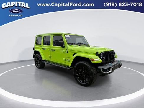 Used 2021 Jeep Wrangler Unlimited Sahara w/ Cold Weather Group image 2