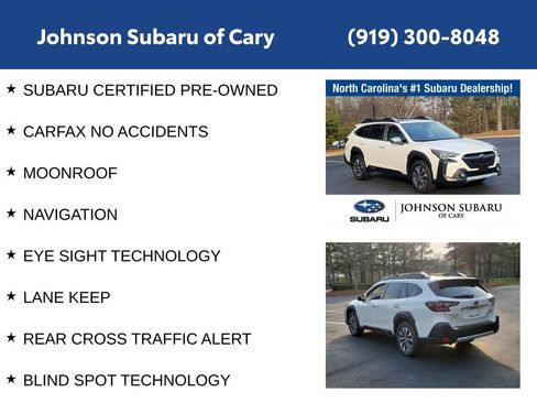 Certified 2025 Subaru Outback Touring XT w/ Popular Package #2 image 6