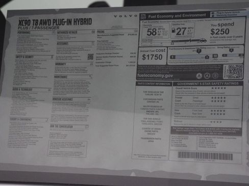 New 2026 Volvo XC90 T8 Plus w/ Protection Package Premier image 18