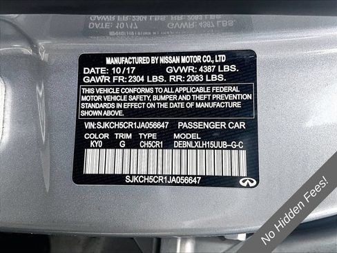 Used 2018 INFINITI QX30 AWD image 28