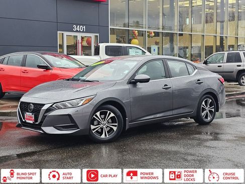 Used 2020 Nissan Sentra SV w/ Electronics Package FWD image 1