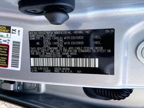 Certified 2020 Toyota Highlander Limited image 36