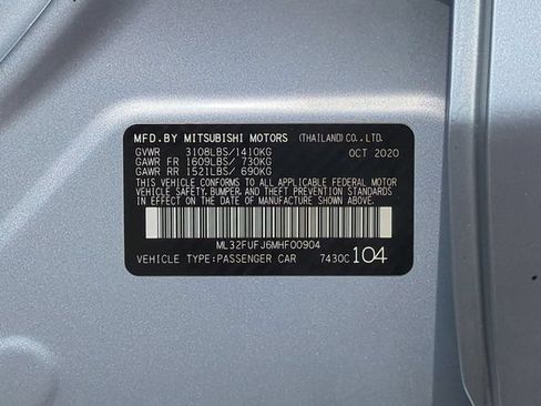 Used 2021 Mitsubishi Mirage G4 ES FWD image 33