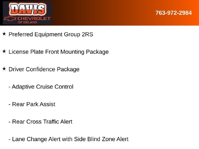 New 2026 Chevrolet Trax RS w/ Sunroof Package FWD image 5