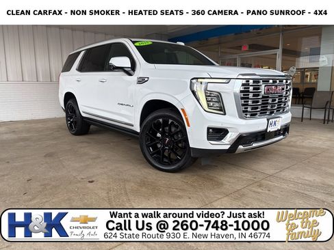 Used 2025 GMC Yukon Denali w/ Sun & Power Step Package image 1