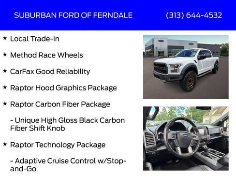Used 2019 Ford F150 Raptor w/ Equipment Group 802A Luxury AWD/4WD image 4