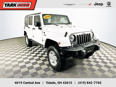 Used 2018 Jeep Wrangler Unlimited Sport image 1
