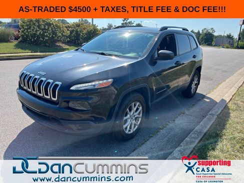 Used 2015 Jeep Cherokee Sport w/ Sport Appearance Group AWD/4WD image 1