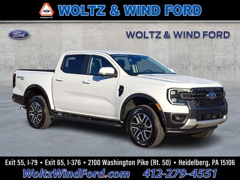 Certified 2024 Ford Ranger Lariat image 1