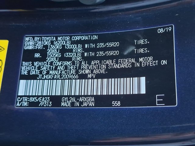 Used 2020 Lexus RX 450hL AWD w/ Premium Package image 26