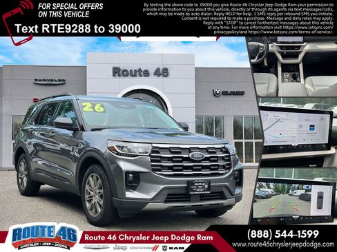 Used 2026 Ford Explorer Active w/ Active Comfort Package AWD/4WD image 1