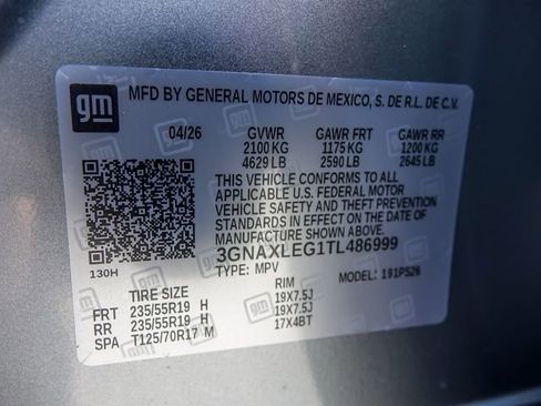 New 2026 Chevrolet Equinox RS w/ LPO, Floor Liner Package FWD image 27