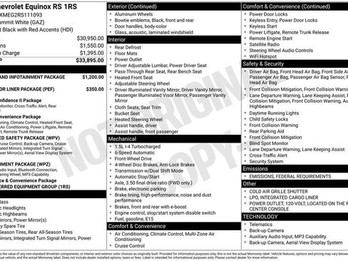 Certified 2024 Chevrolet Equinox RS image 10