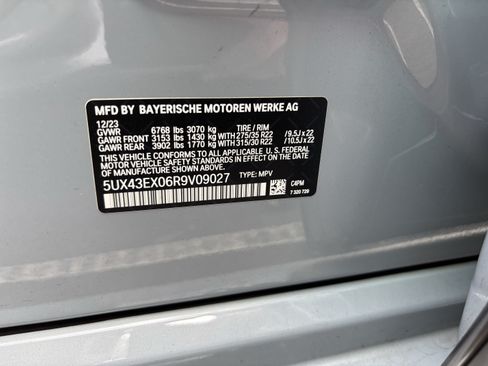 Used 2024 BMW X6 M60i AWD/4WD image 38
