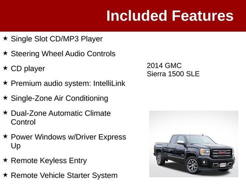 Used 2014 GMC Sierra 1500 SLE w/ All-Terrain Package AWD/4WD image 4