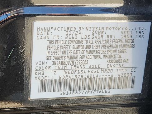 Used 2024 Nissan Sentra SR FWD image 26