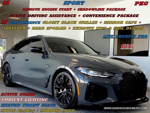 Used 2022 BMW 430i Gran Coupe w/ M Sport Package RWD image 1