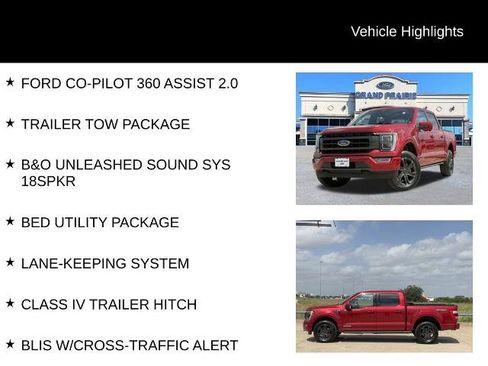 Certified 2023 Ford F150 Lariat w/ Equipment Group 502A High AWD/4WD image 5