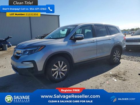 Used 2021 Honda Pilot EX-L image 1